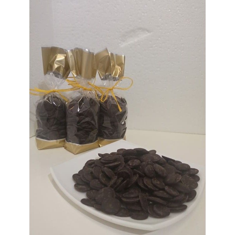 Comprar perlas, gotas, pepitas de chocolate negro en Jijona - Frutas Colomina